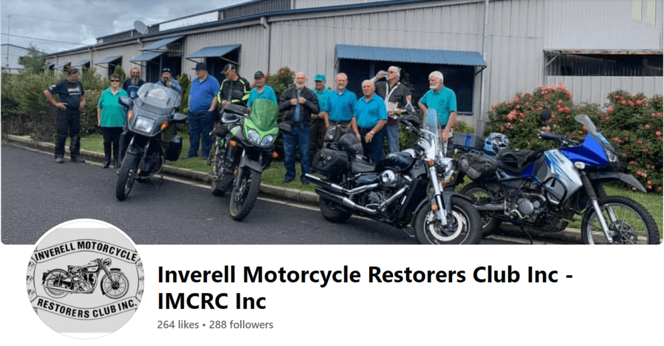 Inverell Motorcycle Restorers Club Inc - IMCRC Inc